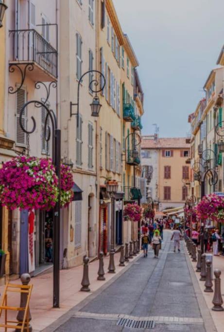 Charmant Studio Renove A Antibes, Plage A 10 Min A Pied Exterior foto
